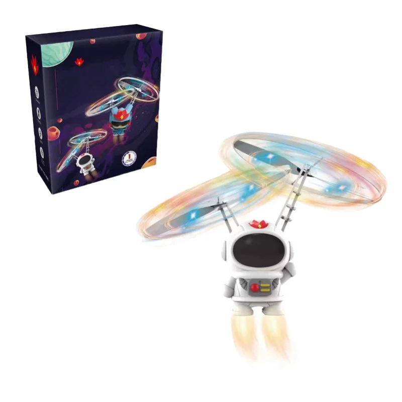 Flying Spaceman Kids Toy Fun Innovative Infrared Induction Flying Spaceman Drone Toy With LED Lighting For Kids Gifts White
Flying Spaceman Kids Toy Fun Innovative Infrared Induction Flying Spaceman Drone Toy With LED Lighting For Kids Gifts White