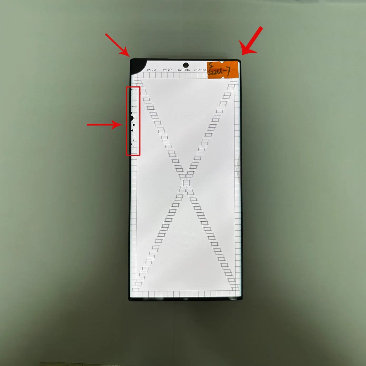 AMOLED Defect Point Line For Samsung S22 Ultra S908B Touch Screen Digitizer LCD Display For Samsung S22 Ultra Replacement
AMOLED Defect Point Line For Samsung S22 Ultra S908B Touch Screen Digitizer LCD Display For Samsung S22 Ultra Replacement