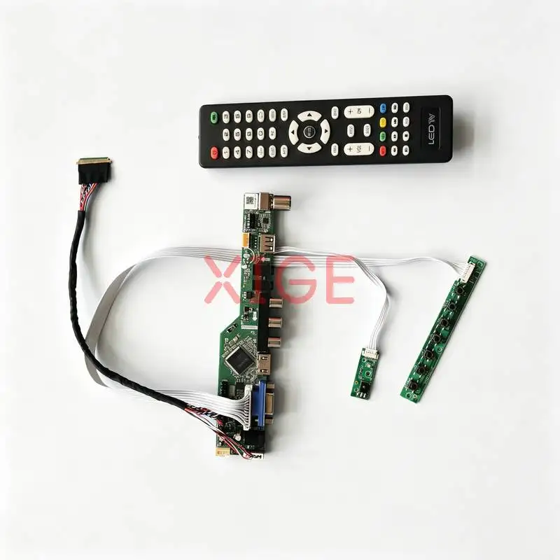 For N173O6 LTN173KT02 LTN173KT03 LTN173KT01 Controller Board DIY Kit HDMI+VGA+AV+USB Laptops Panel 40-Pin LVDS 1600x900 1600*900
For N173O6 LTN173KT02 LTN173KT03 LTN173KT01 Controller Board DIY Kit HDMI+VGA+AV+USB Laptops Panel 40-Pin LVDS 1600x900 1600*900