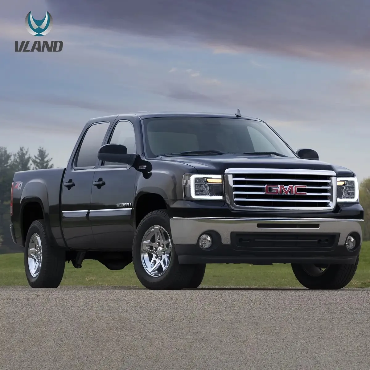 Vland 07-13 Sierra 2nd Gen LED Reflection Bowl Headlights Chrome with DRL High Low Beam Front Headlamp Assembly
Vland 07-13 Sierra 2nd Gen LED Reflection Bowl Headlights Chrome with DRL High Low Beam Front Headlamp Assembly