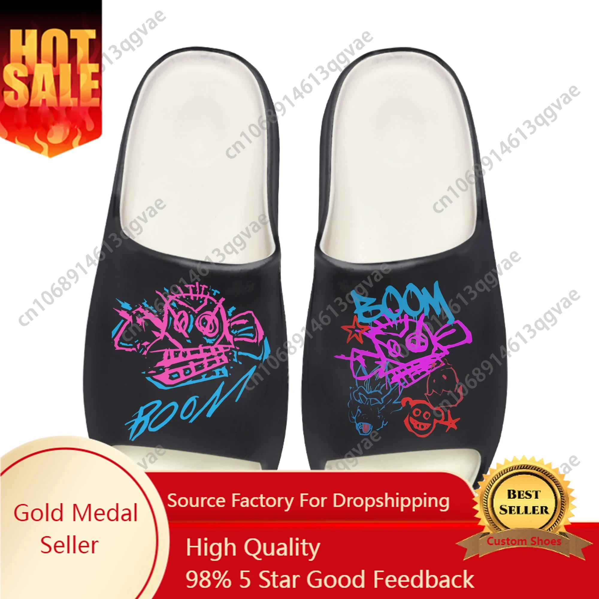 Hot Anime Game Characters Arcane-Jinx Sole Sllipers Mens Womens Teenager Bathroom Home Clogs Custom Water Shoes on Sandals Shoes
Hot Anime Game Characters Arcane-Jinx Sole Sllipers Mens Womens Teenager Bathroom Home Clogs Custom Water Shoes on Sandals Shoes
