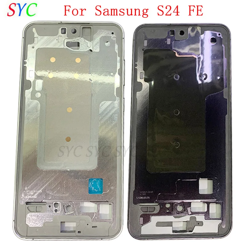 Средняя рамка, центральная крышка корпуса для Samsung S24 FE S721, металлическая ЖК-рамка, запасные части
Средняя рамка, центральная крышка корпуса для Samsung S24 FE S721, металлическая ЖК-рамка, запасные части