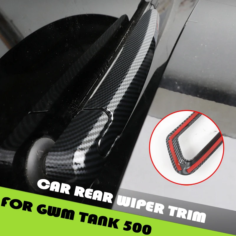 Car Rear Wiper Trim Fit for GWM Tank 500 Modified Business Version Auto Rear Wiper Decorative Cover Car Exterior Upgrade Parts
Car Rear Wiper Trim Fit for GWM Tank 500 Modified Business Version Auto Rear Wiper Decorative Cover Car Exterior Upgrade Parts