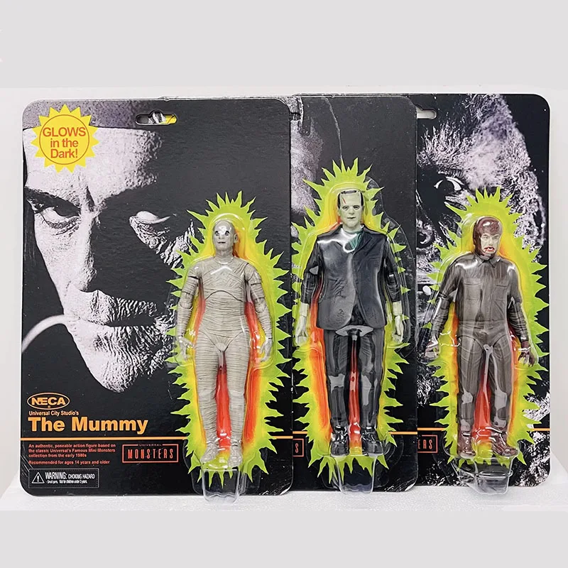 Универсальная фигурка монстров NECA The Wolfman Mummy Frankenstein, экшн-фигурки, игрушки, 7-дюймовая Коллекционная модель куклы, подарок для детей
Универсальная фигурка монстров NECA The Wolfman Mummy Frankenstein, экшн-фигурки, игрушки, 7-дюймовая Коллекционная модель куклы, подарок для детей