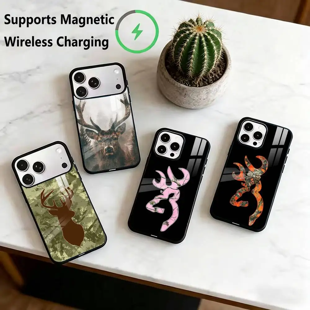 Deer H-Hunting Camo Phone Case For iPhone17,16,15,14,13,12,11 Plus,Pro Supports Magnetic Wireless Charging
Deer H-Hunting Camo Phone Case For iPhone17,16,15,14,13,12,11 Plus,Pro Supports Magnetic Wireless Charging