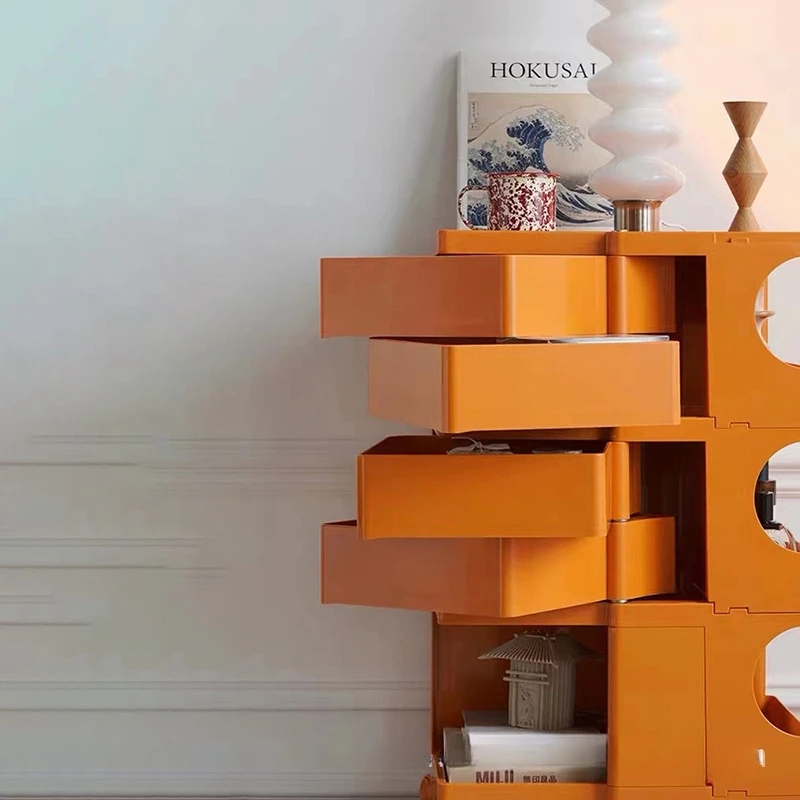 Nordic multi-storey storage rotating cabinet cosmetic locker household bedside table wheeled trolley mobile storage cabinet 
Nordic multi-storey storage rotating cabinet cosmetic locker household bedside table wheeled trolley mobile storage cabinet