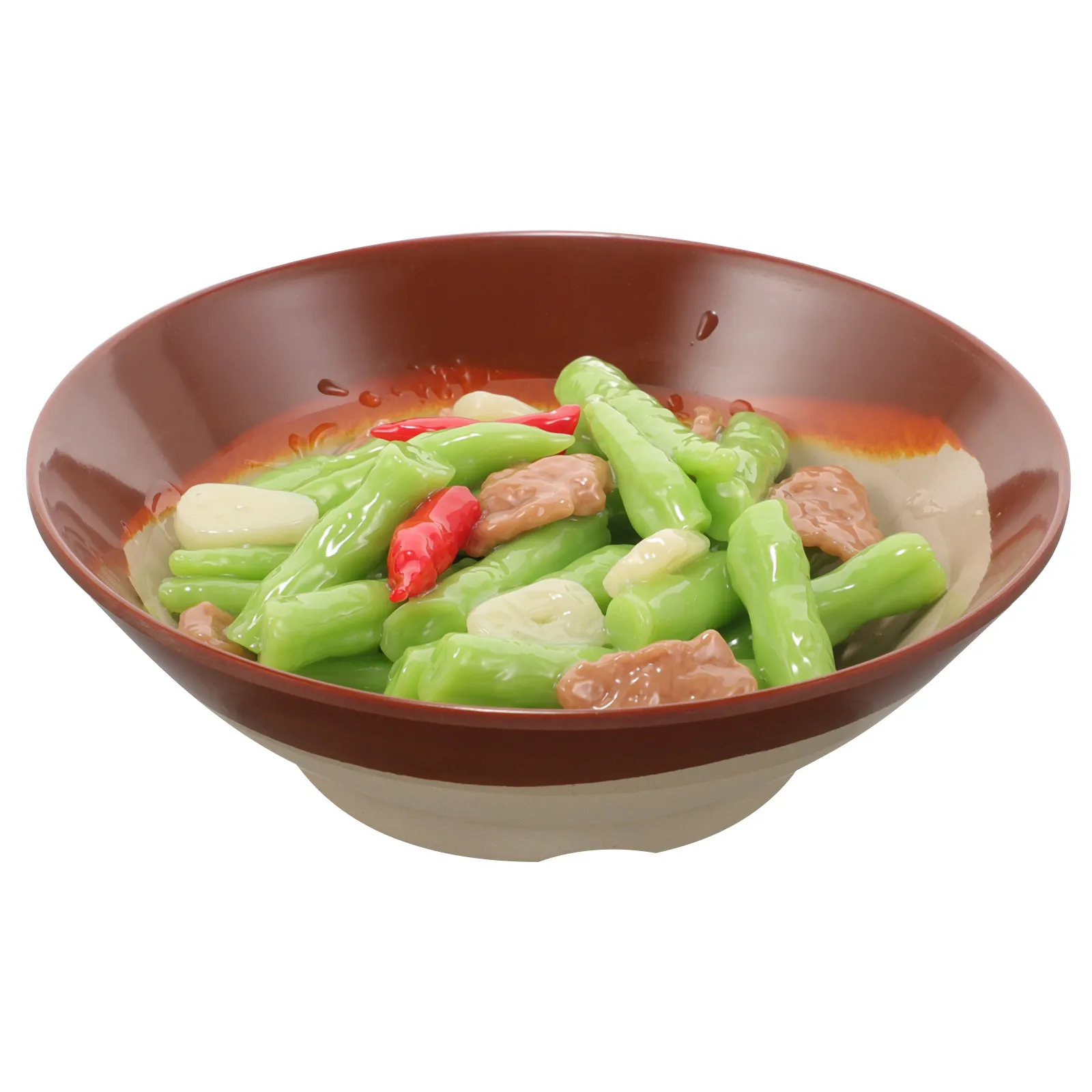 Realistic Fake Food Lifelike Four Seasons Bean Stir-Fried Pork Simulation Food Display Prop Restaurant Decoration Photography
Realistic Fake Food Lifelike Four Seasons Bean Stir-Fried Pork Simulation Food Display Prop Restaurant Decoration Photography