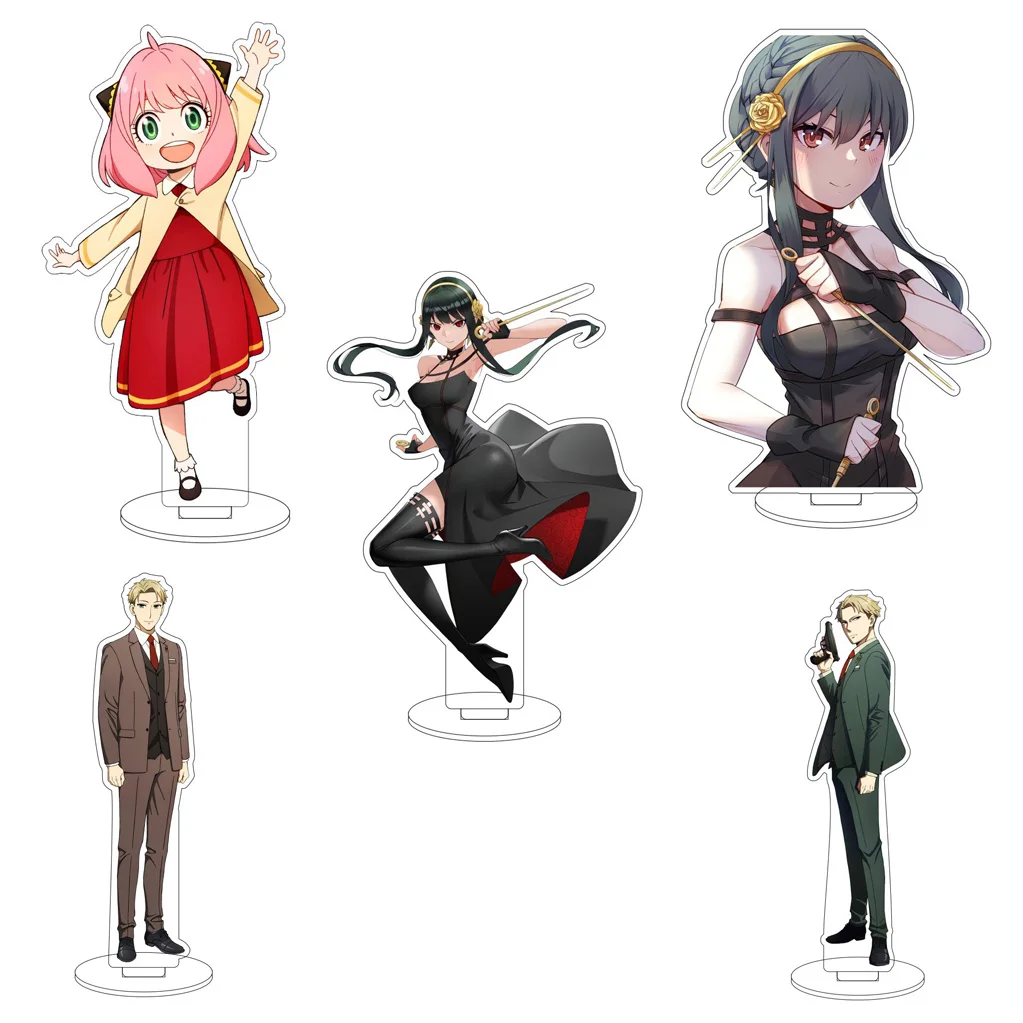 16CM Anime SPY×FAMILY Yor Forger Loid Forger Yuri Briar Anya Forger Bond Forger Cos Acrylic Figure Stand Gifts Ornaments
16CM Anime SPY×FAMILY Yor Forger Loid Forger Yuri Briar Anya Forger Bond Forger Cos Acrylic Figure Stand Gifts Ornaments