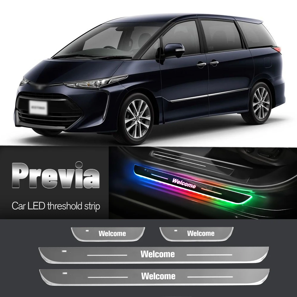 Car Door Sill Light For Toyota Previa 2000-2022 2003 2004 201 2018 Customized Logo LED Welcome Threshold Pedal Lamp Accessories
Car Door Sill Light For Toyota Previa 2000-2022 2003 2004 201 2018 Customized Logo LED Welcome Threshold Pedal Lamp Accessories