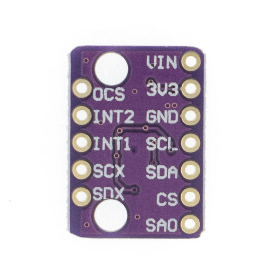 BMI160 GY-BMI160 6DOF 6-axis Rate Gyro Gravity Accelerometer Sensor Module IIC I2C SPI Communication Protocol 3-5V
BMI160 GY-BMI160 6DOF 6-axis Rate Gyro Gravity Accelerometer Sensor Module IIC I2C SPI Communication Protocol 3-5V