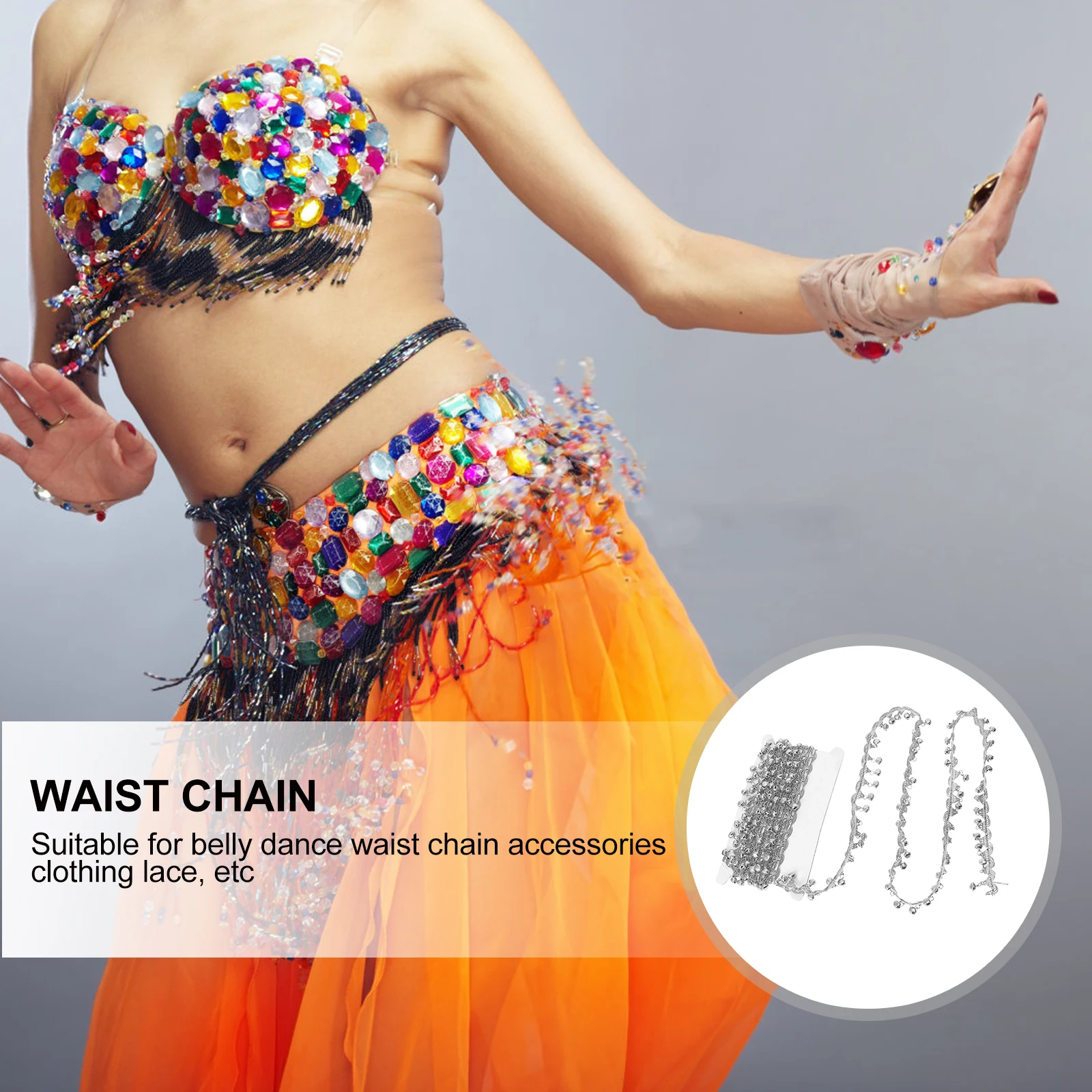 Bell Waist Chain Jute Belt Jewelry Sequins Tassel Chains Jewelry Fashionable Creative Comfortable Matching
Bell Waist Chain Jute Belt Jewelry Sequins Tassel Chains Jewelry Fashionable Creative Comfortable Matching