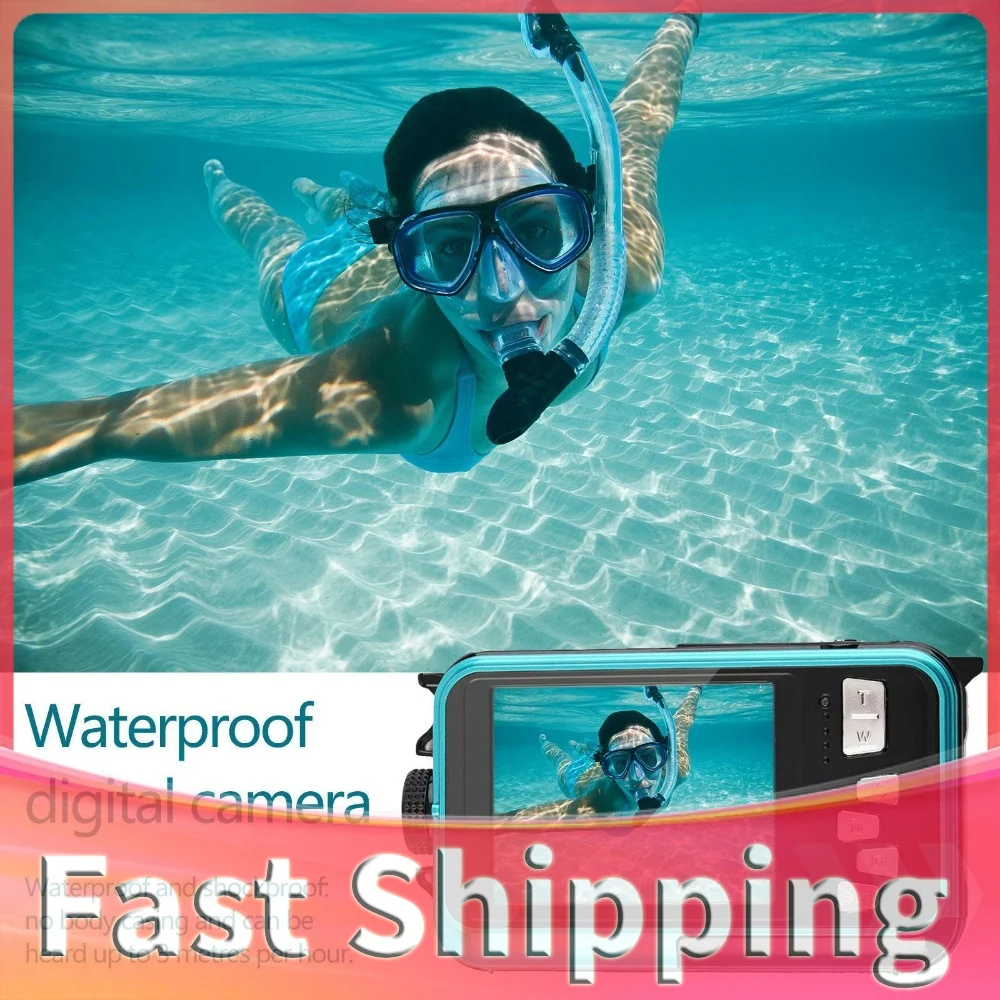Underwater Camera Dual Screens Full HD 2.7K 48MP Digital Camera LCD Displays Video Recorder for Snorkeling Camping Travel
Underwater Camera Dual Screens Full HD 2.7K 48MP Digital Camera LCD Displays Video Recorder for Snorkeling Camping Travel