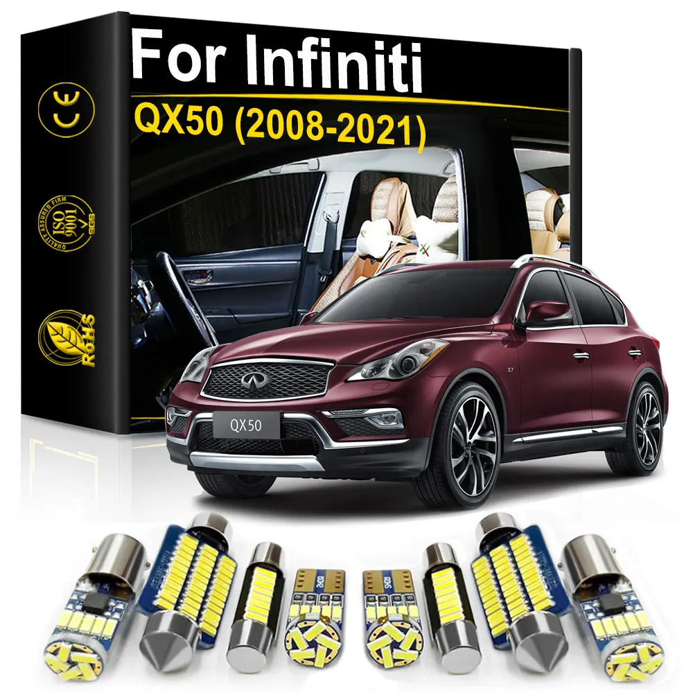 Светодиодные лампы для салона автомобиля Infiniti QX50 EX35 2008 2012 2013 2014 2016 2017 2018 2019 2020 2021
Светодиодные лампы для салона автомобиля Infiniti QX50 EX35 2008 2012 2013 2014 2016 2017 2018 2019 2020 2021