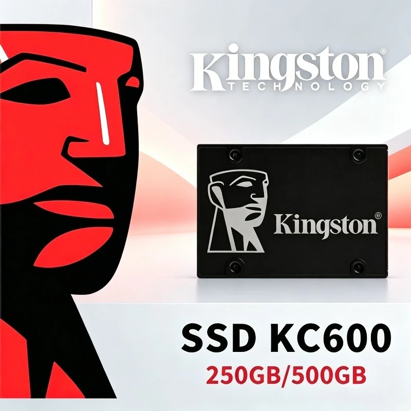 Kingston 2.5" SATA 3.0 SSD KC600 256GB 512GB 1TB Solid State Drive 3D TLC internal Hard Drive for Laptop and Desktop Computer
Kingston 2.5" SATA 3.0 SSD KC600 256GB 512GB 1TB Solid State Drive 3D TLC internal Hard Drive for Laptop and Desktop Computer