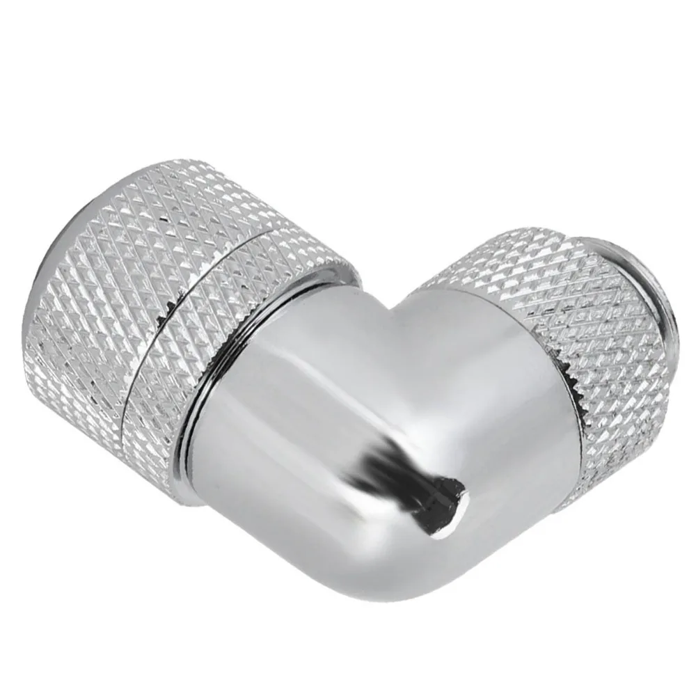 Durable G1/4 Thread Water Cooling Fitting 90° Right Angle Silver Thin Tube Elbow Elbow Adapter CPU Cooler
Durable G1/4 Thread Water Cooling Fitting 90° Right Angle Silver Thin Tube Elbow Elbow Adapter CPU Cooler
