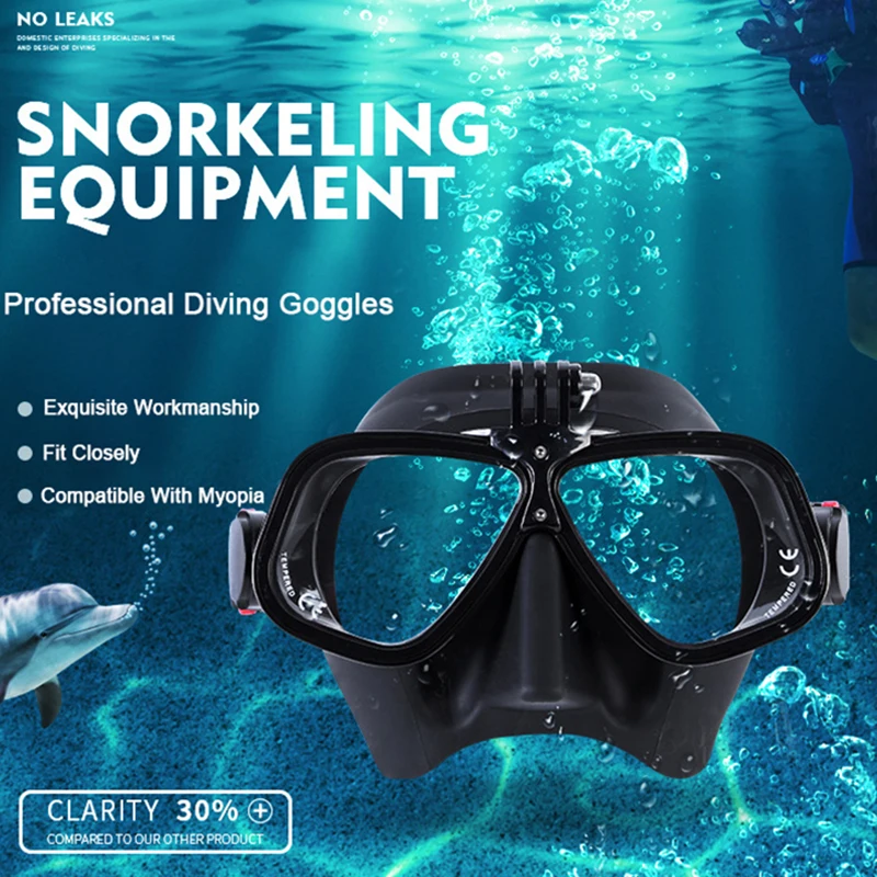 Low Volume Free Diving Mask With Go-Pro Mount, Aluminum Alloy Frame Mask, Scuba Diving Mask, Wet Snorkel, Tempered Glass,Hunting
Low Volume Free Diving Mask With Go-Pro Mount, Aluminum Alloy Frame Mask, Scuba Diving Mask, Wet Snorkel, Tempered Glass,Hunting