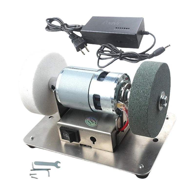Desktop Grinder 100W Power 6000rpm Variable Speeds For Professional Metal Polishing Carving DIY Projects C7AC
Desktop Grinder 100W Power 6000rpm Variable Speeds For Professional Metal Polishing Carving DIY Projects C7AC