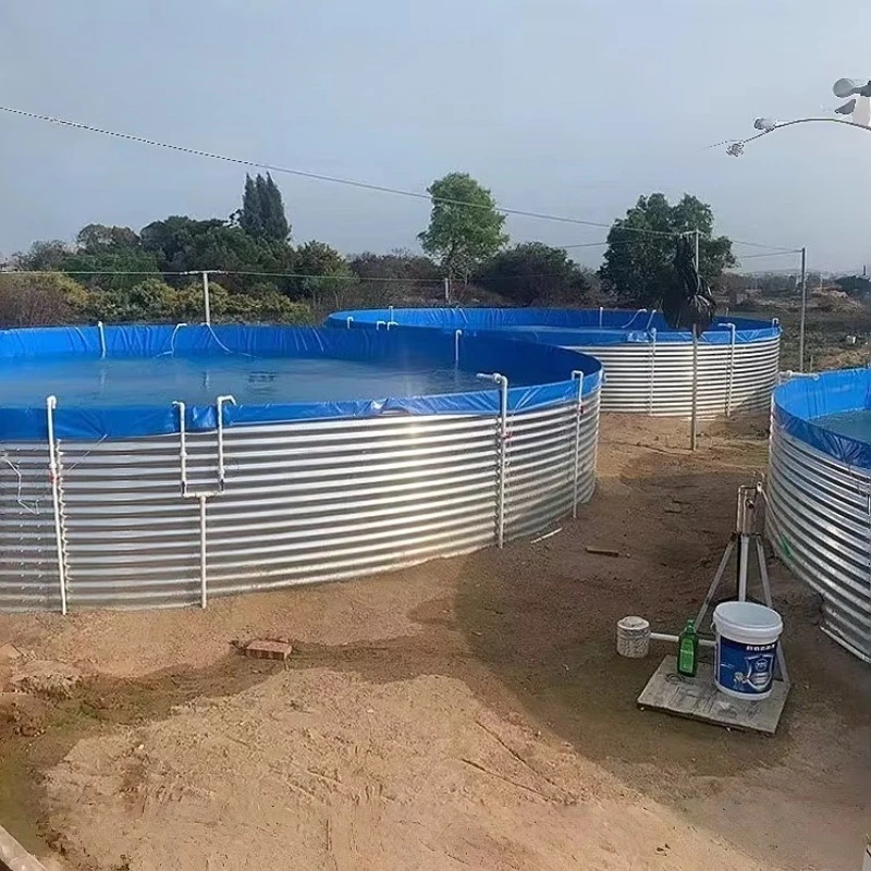 Extra Large Aquaculture Basins Plastic Fish Farm Pool Tarpaulin Fish Pond Above Ground Fish Farming tank
Extra Large Aquaculture Basins Plastic Fish Farm Pool Tarpaulin Fish Pond Above Ground Fish Farming tank
