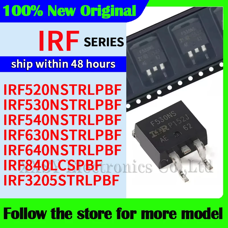 Высококачественные новые компоненты: IRF520NSTRLPBF, IRF530NSTRLPBF, IRF540NSTRLPBF, IRF630NSTRLPBF, IRF640NSTRLPBF, IRF840LCSPBF, IRF3205STRLPBF
Высококачественные новые компоненты: IRF520NSTRLPBF, IRF530NSTRLPBF, IRF540NSTRLPBF, IRF630NSTRLPBF, IRF640NSTRLPBF, IRF840LCSPBF, IRF3205STRLPBF