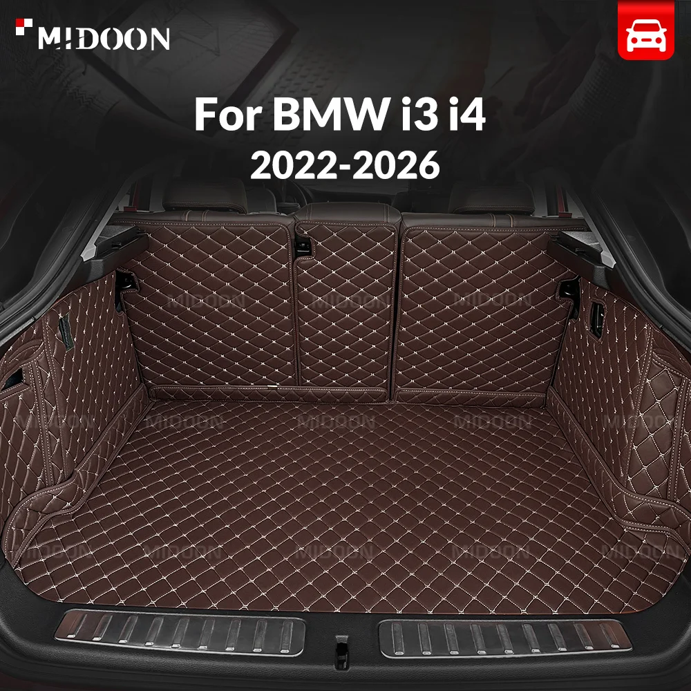 Для BMW i3 2022-2026, i4 2022-2025: Автомобильный коврик в багажник с полным покрытием, защитный вкладыш, аксессуары для интерьера автомобиля
Для BMW i3 2022-2026, i4 2022-2025: Автомобильный коврик в багажник с полным покрытием, защитный вкладыш, аксессуары для интерьера автомобиля