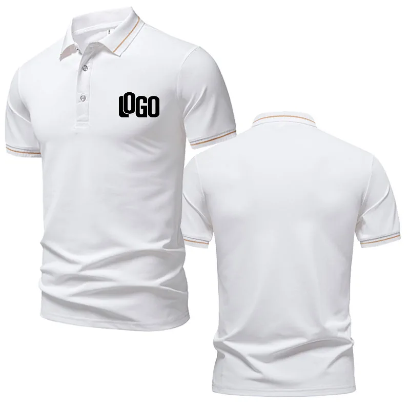 Summer men's and women's polo shirts custom logo embroidery printing polyester clothing private group company design top DIY wor
Summer men's and women's polo shirts custom logo embroidery printing polyester clothing private group company design top DIY wor