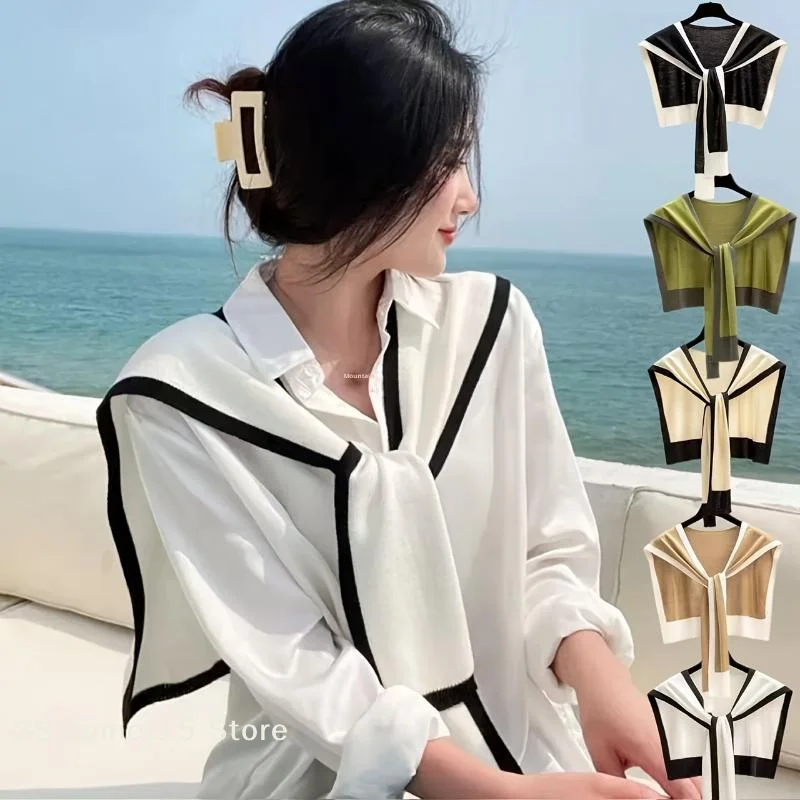 【R】Elegant Women Color Block Shawl Lightweight Soft Warm & Breathable For All Seasons Versatile Stylish Wrap Chic Casual Wear
【R】Elegant Women Color Block Shawl Lightweight Soft Warm & Breathable For All Seasons Versatile Stylish Wrap Chic Casual Wear