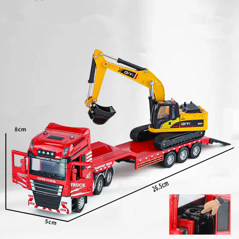 1: 16 alloy flatbed transport vehicle model,excavator engineering vehicle toy,original packaging gift box,wholesale
1: 16 alloy flatbed transport vehicle model,excavator engineering vehicle toy,original packaging gift box,wholesale