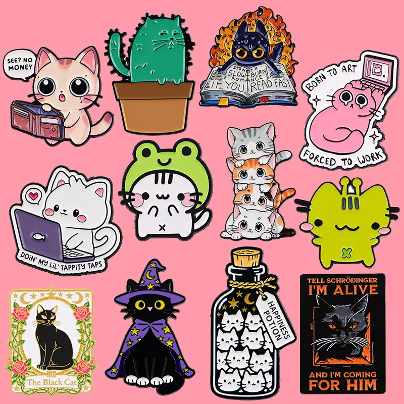 Bottle Cat Brooch Badge Clothing Backpack Accessories Pin Alloy Badge Cross-border Hot Sale Spot Wholesale
Bottle Cat Brooch Badge Clothing Backpack Accessories Pin Alloy Badge Cross-border Hot Sale Spot Wholesale