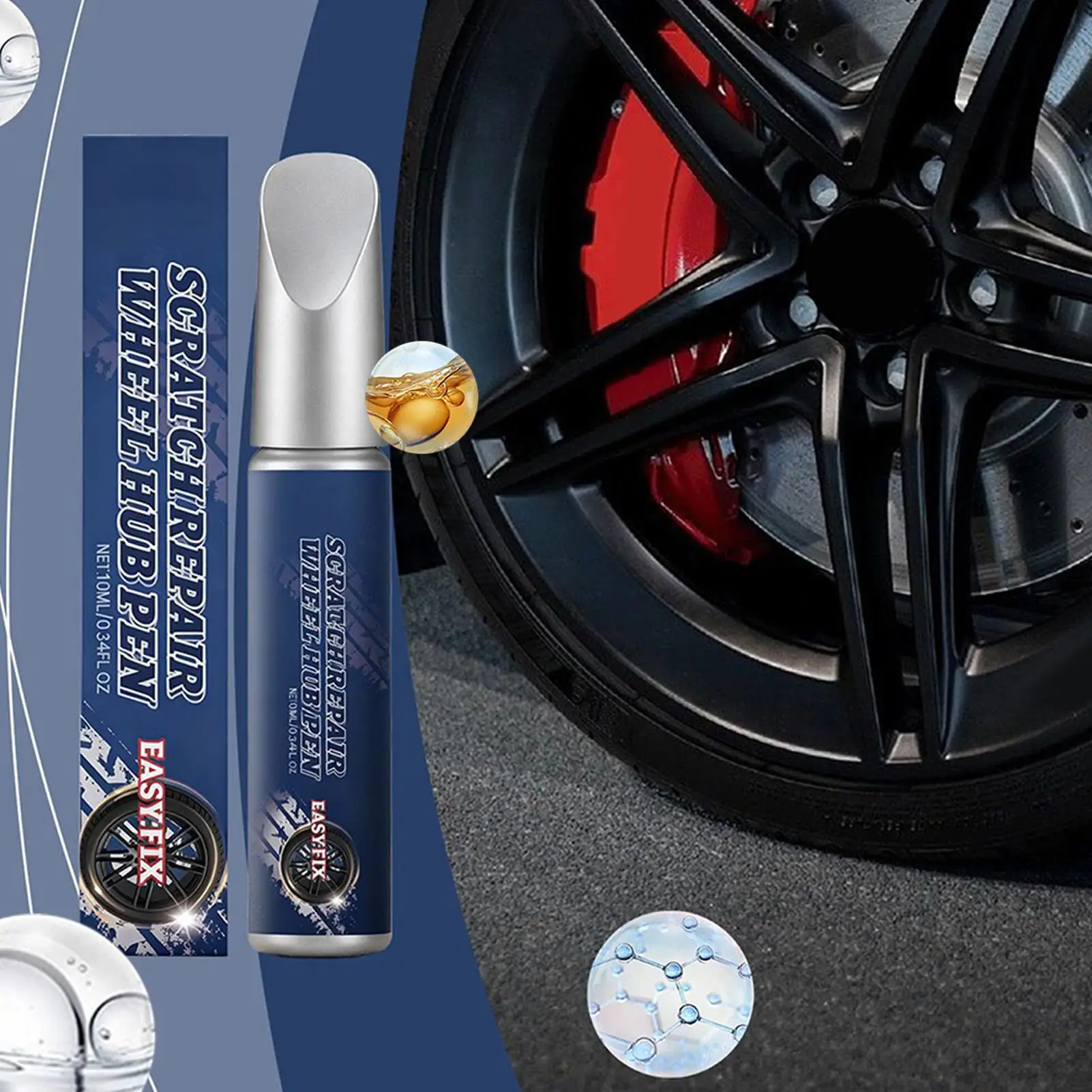 Car Rim Paint 10ml Scratch Remover Precision Paint Pen Precision Wheel Scratch Remover For Home Garage Workshop Vehicle Minor
Car Rim Paint 10ml Scratch Remover Precision Paint Pen Precision Wheel Scratch Remover For Home Garage Workshop Vehicle Minor