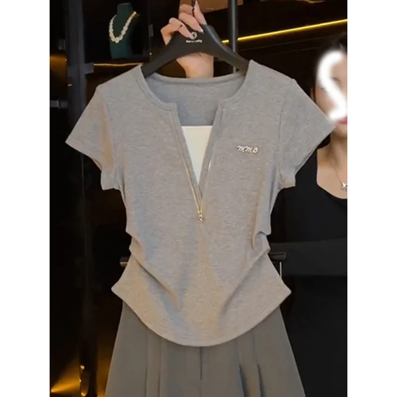 Women's Unique ort Sve T-irt V-Ne Waist-Cinching Belly- Concealing Summer 2025 New Sle Casual Polyester Fiber
Women's Unique ort Sve T-irt V-Ne Waist-Cinching Belly- Concealing Summer 2025 New Sle Casual Polyester Fiber