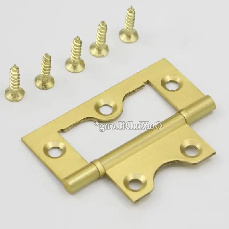 Brand New 4PCS Solid Brass Sub Mother Furniture Hinges 2.5'' Cupboard Wardrobe Closet Dresser Cabinet Door Hinges with Screws
Brand New 4PCS Solid Brass Sub Mother Furniture Hinges 2.5'' Cupboard Wardrobe Closet Dresser Cabinet Door Hinges with Screws