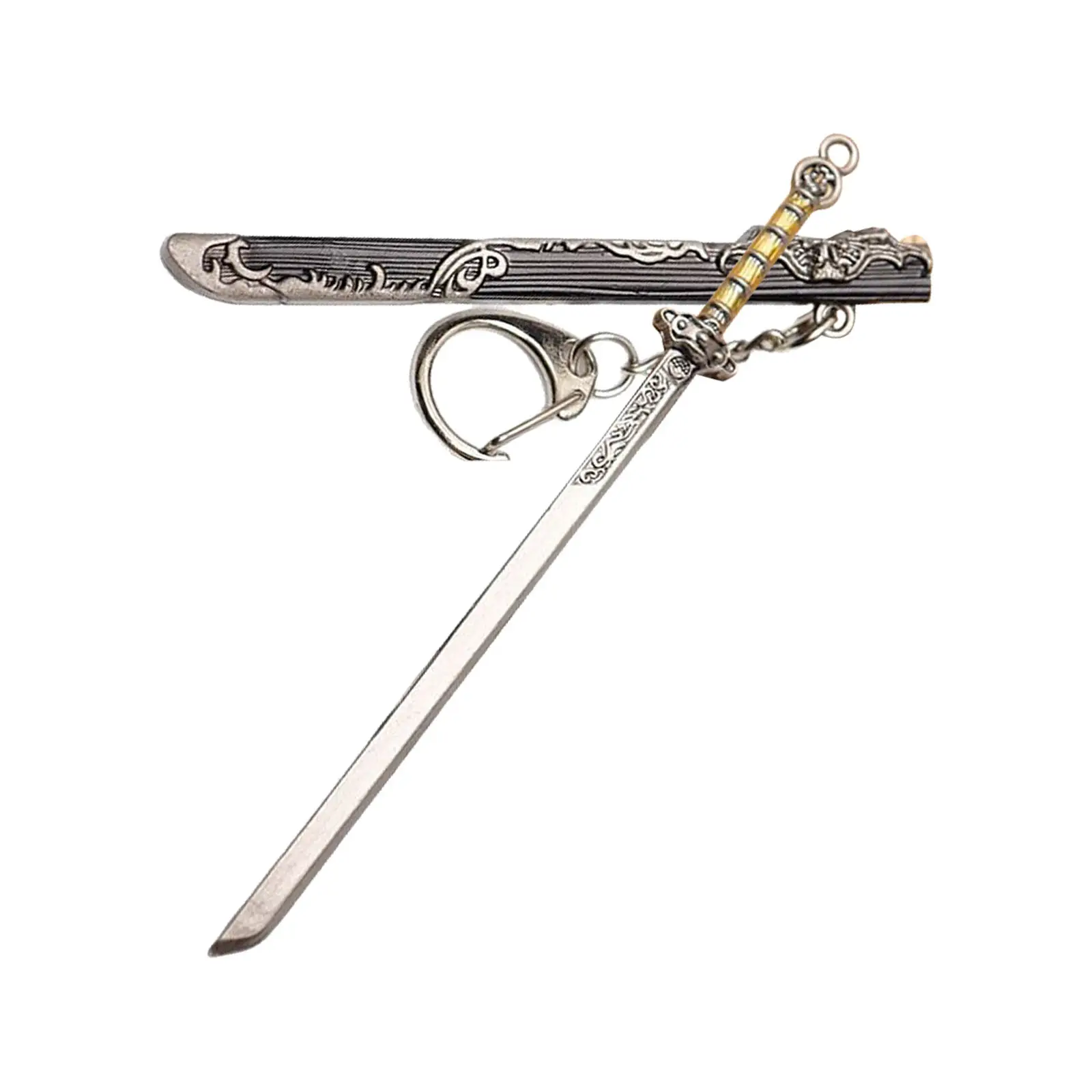 5Pcs Mini Sword Bookmark Keychain Chinese Katana Zinc Alloy Pocket Size Page Marker Metal Sword Bookmarks for Book
5Pcs Mini Sword Bookmark Keychain Chinese Katana Zinc Alloy Pocket Size Page Marker Metal Sword Bookmarks for Book