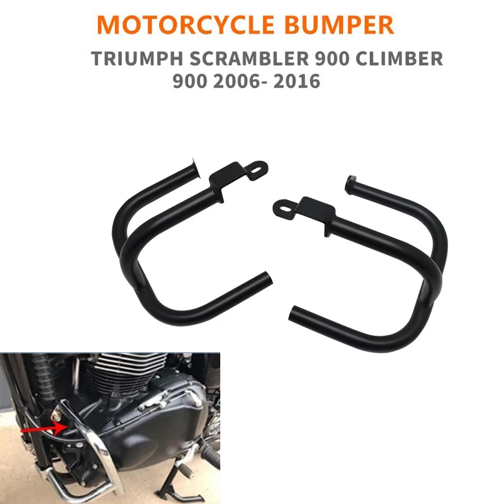 Motorcycle Engine Protector Bumper Protector For Triumph Scrambler 900 Climber 900 2006-2016 Steel Black Bumper Frame Protection
Motorcycle Engine Protector Bumper Protector For Triumph Scrambler 900 Climber 900 2006-2016 Steel Black Bumper Frame Protection