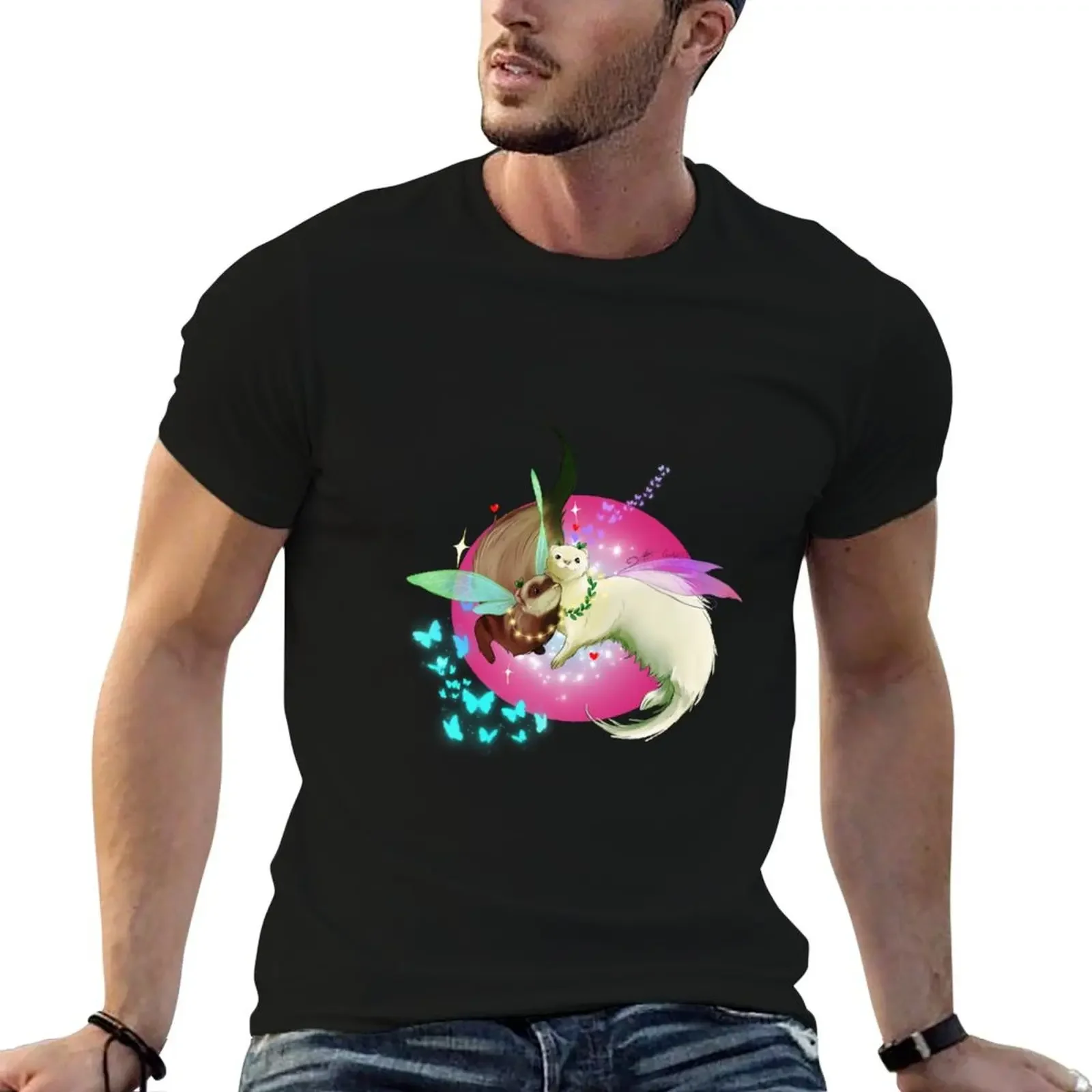 Fae Ferrets T-Shirt Funny t-shirts vintage graphic tee shirts graphic black t shirts for men
Fae Ferrets T-Shirt Funny t-shirts vintage graphic tee shirts graphic black t shirts for men