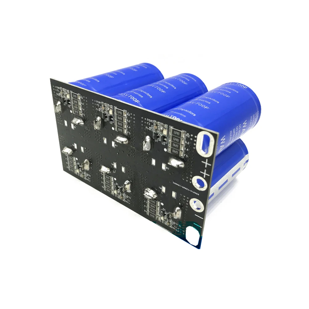 6PCS 2.7V 500F Double Row Farad Capacitor Super Capacitor 16V 83F Automotive Super Farad Capacitor Module With Protective Board
6PCS 2.7V 500F Double Row Farad Capacitor Super Capacitor 16V 83F Automotive Super Farad Capacitor Module With Protective Board