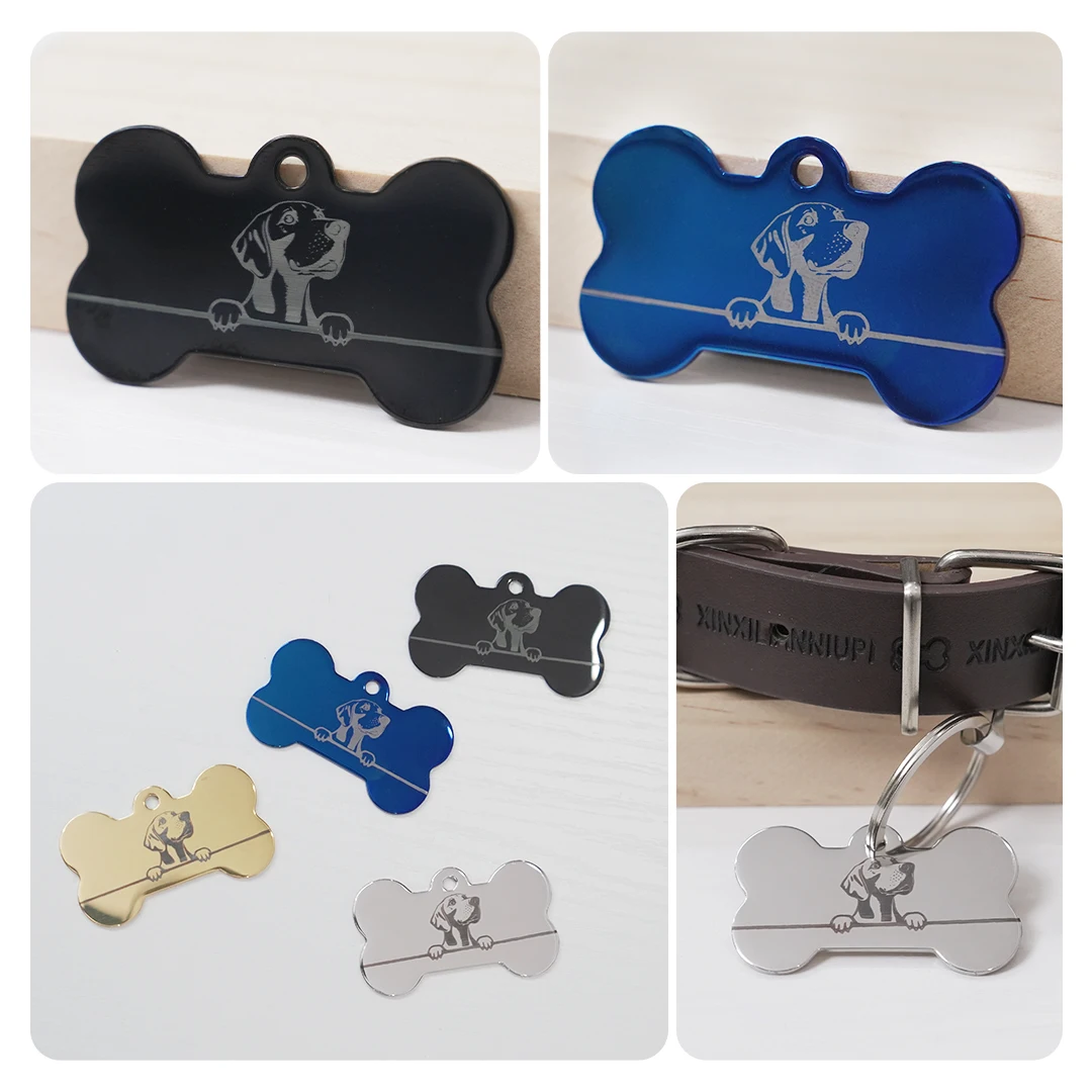 20PCS/LOT Mixed Color Stainless Steel Dog Tags Bone Shaped Pendant Necklace Stainless Steel Dog Tag Necklace Dotes
20PCS/LOT Mixed Color Stainless Steel Dog Tags Bone Shaped Pendant Necklace Stainless Steel Dog Tag Necklace Dotes