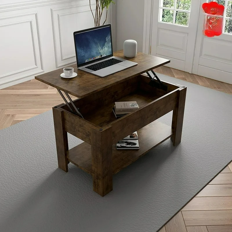 Customizable Small Modern Coffee Tables with Storage for Living Room Wood Lift Top Center Table
Customizable Small Modern Coffee Tables with Storage for Living Room Wood Lift Top Center Table