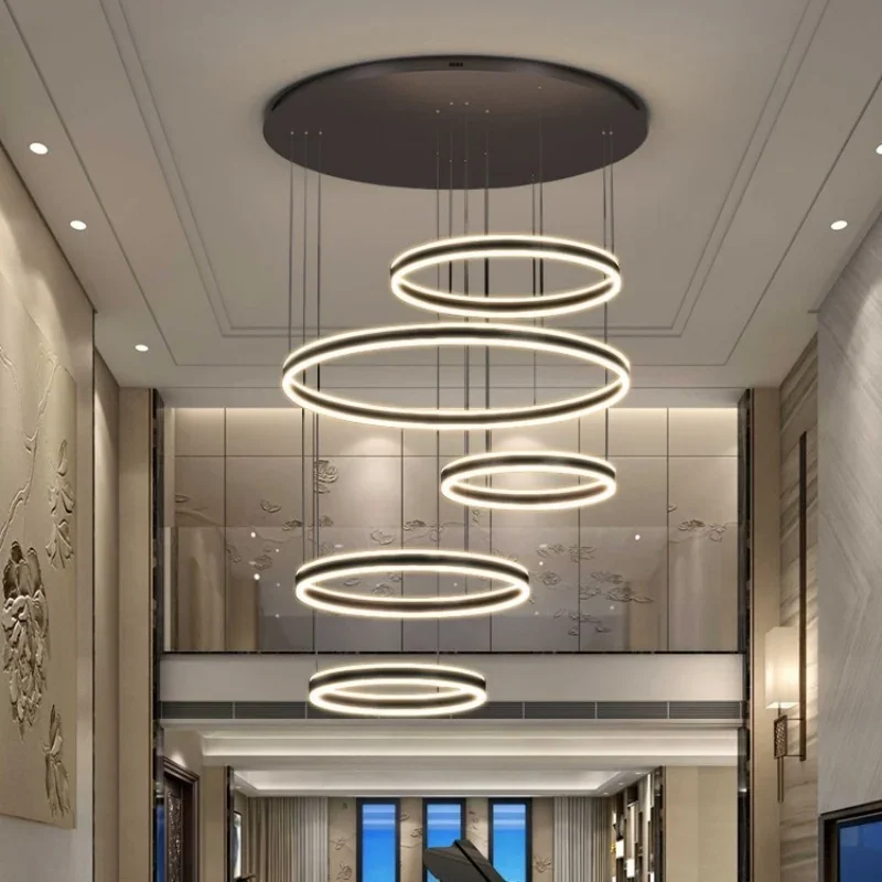 Дуплексная люстра для гостиной, современная простая роскошная квартира, вилла, элитный лофт, средний этаж, подвесной светильник в вестибюле, домашний декор, светильник
Дуплексная люстра для гостиной, современная простая роскошная квартира, вилла, элитный лофт, средний этаж, подвесной светильник в вестибюле, домашний декор, светильник