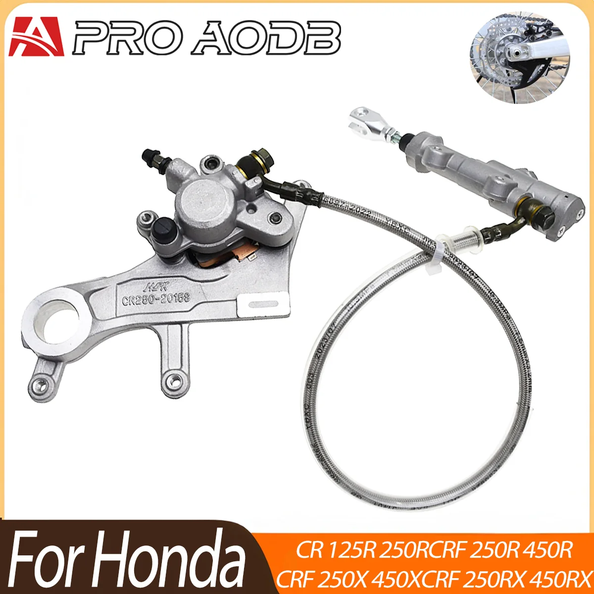 Motorcycle Rear Brake Pump Assembly Brake Caliper For Honda CR 125 R CR 250R CRF250R CRF450R CRF250 X CRF450 X CRF250RX CRF450RX
Motorcycle Rear Brake Pump Assembly Brake Caliper For Honda CR 125 R CR 250R CRF250R CRF450R CRF250 X CRF450 X CRF250RX CRF450RX