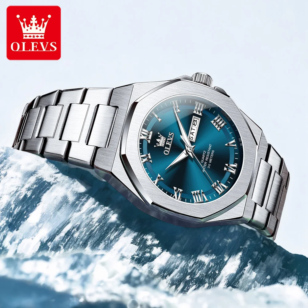 OLEVS 3727, оригинальные мужские часы, римский Dcale Sunday Date, элитные деловые часы, водонепроницаемые наручные часы
OLEVS 3727, оригинальные мужские часы, римский Dcale Sunday Date, элитные деловые часы, водонепроницаемые наручные часы