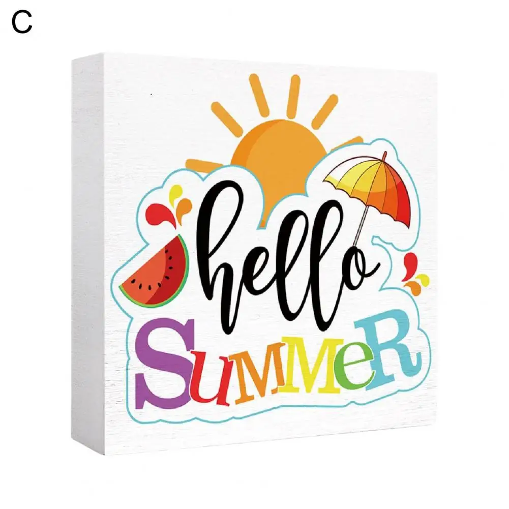 Summer Sign Decoration Rustic Wooden Summer Pool Table Sign with Watermelon Design for Home Office Room Decor Festive Desktop
Summer Sign Decoration Rustic Wooden Summer Pool Table Sign with Watermelon Design for Home Office Room Decor Festive Desktop