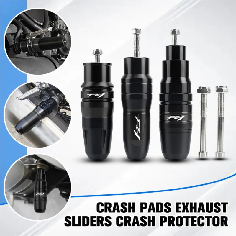 Motorcycle Accessoires Aluminum Falling Protection Exhaust Slider Crash Pads Slider FOR YAMAHA FZ1 FAZER 2001-2005
Motorcycle Accessoires Aluminum Falling Protection Exhaust Slider Crash Pads Slider FOR YAMAHA FZ1 FAZER 2001-2005