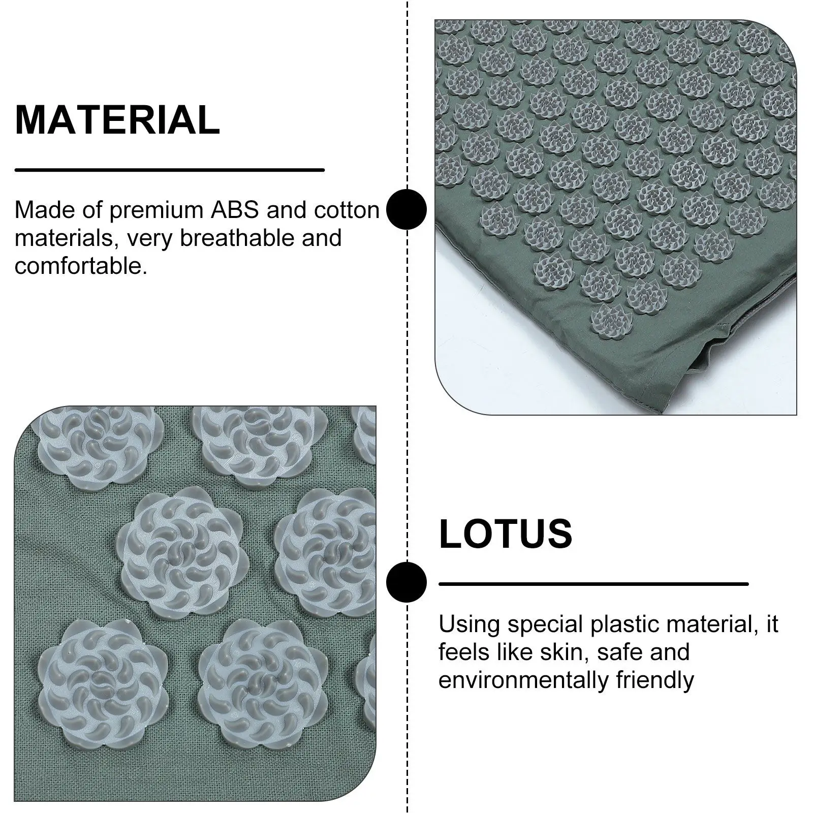 2 Pcs Washable Yoga Mat Practical Massage Pillow Exercise Shiatsu Massager Cushion
2 Pcs Washable Yoga Mat Practical Massage Pillow Exercise Shiatsu Massager Cushion