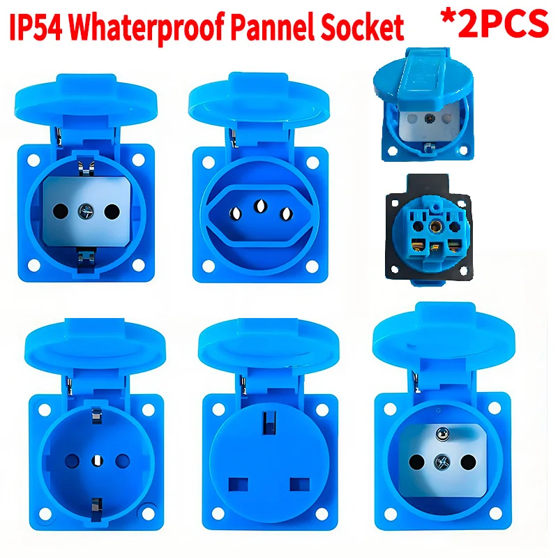 IP54 16A Outdoor Power Socket | Flip Cover Design Euro/UK Plug for All-Weather Industrial Applications
IP54 16A Outdoor Power Socket | Flip Cover Design Euro/UK Plug for All-Weather Industrial Applications
