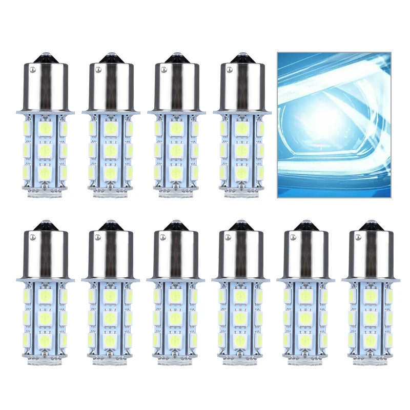 10 шт., 1156, 1141, 18SMD, фотолампа для внутреннего интерьера, подходящая для автомобиля, грузовика, лодки, 12 В, 6000K
10 шт., 1156, 1141, 18SMD, фотолампа для внутреннего интерьера, подходящая для автомобиля, грузовика, лодки, 12 В, 6000K