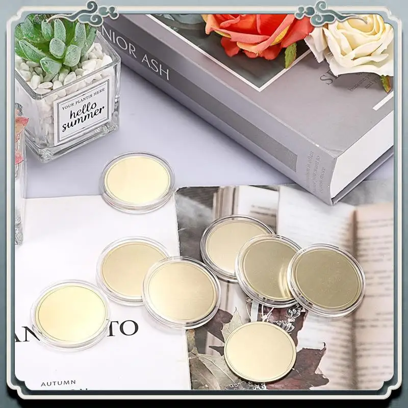 Durable 35PCS Blank Challenge Coins,1.6 Inch Engraving Blank Brass Coins With Acrylic Protection Boxes, For DIY Crafts
Durable 35PCS Blank Challenge Coins,1.6 Inch Engraving Blank Brass Coins With Acrylic Protection Boxes, For DIY Crafts