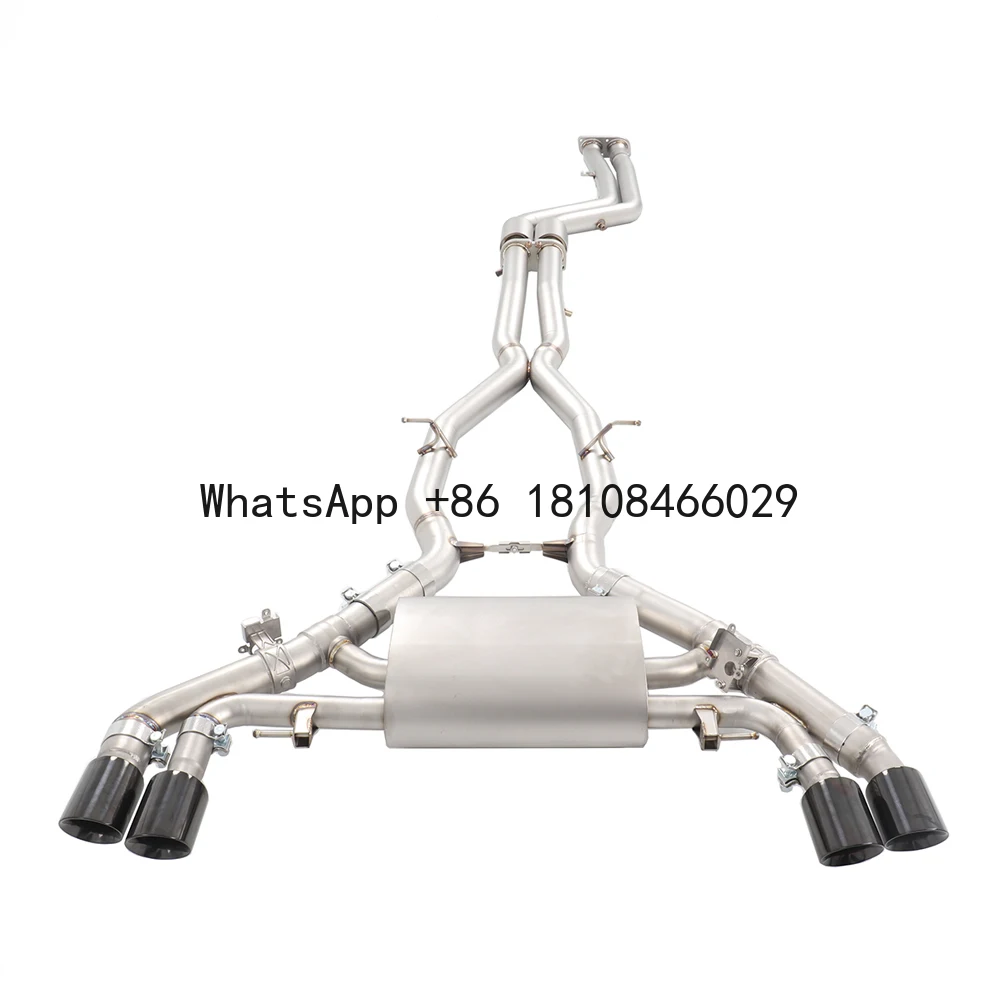 High Quality Performance Exhaust Pipe Exhaust Valved Catback for bmw X3M F97
High Quality Performance Exhaust Pipe Exhaust Valved Catback for bmw X3M F97