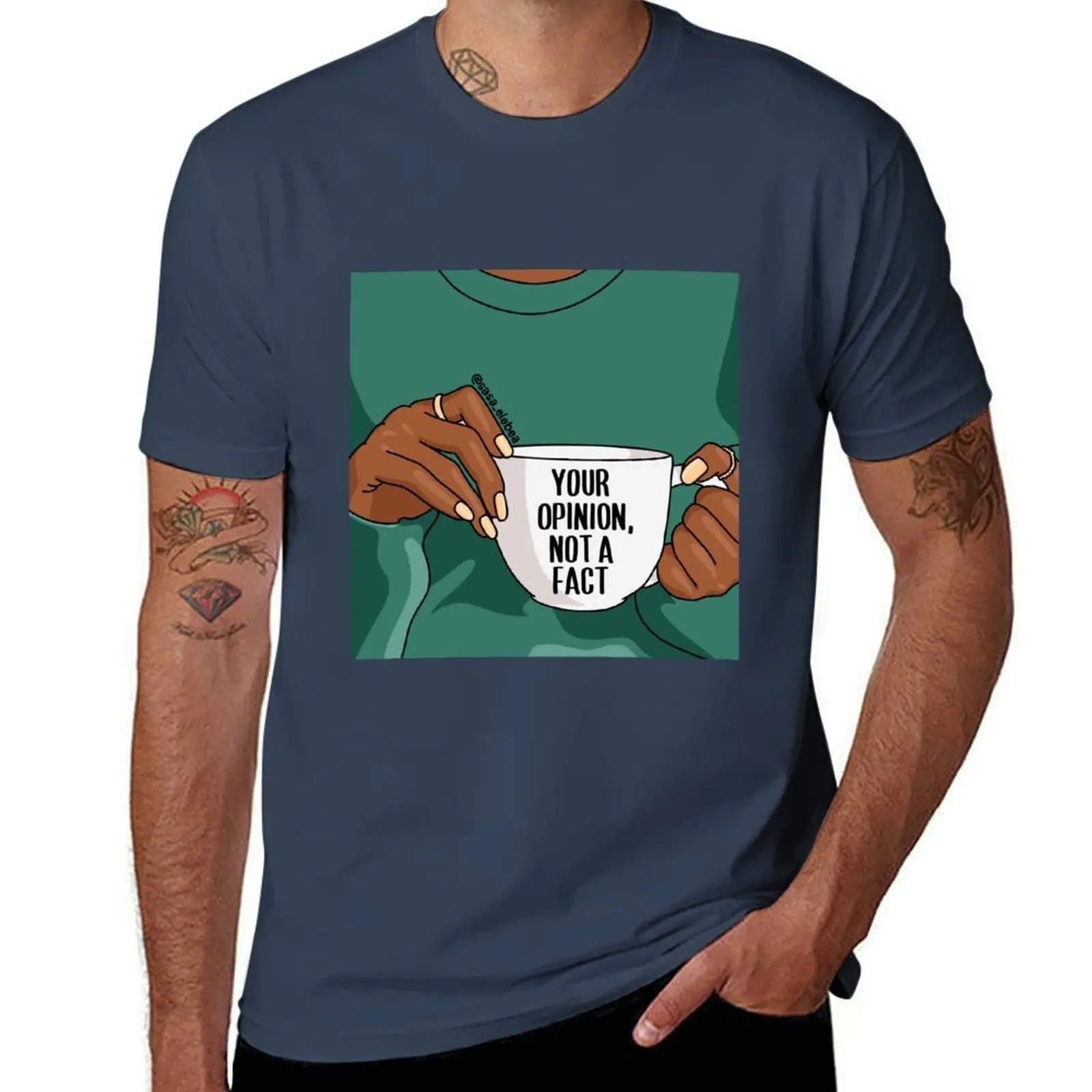 Your opinion, not a fact by Sasa Elebea T-Shirt t shirts for man graphic funny g man t shirts for men T-Shirt
Your opinion, not a fact by Sasa Elebea T-Shirt t shirts for man graphic funny g man t shirts for men T-Shirt