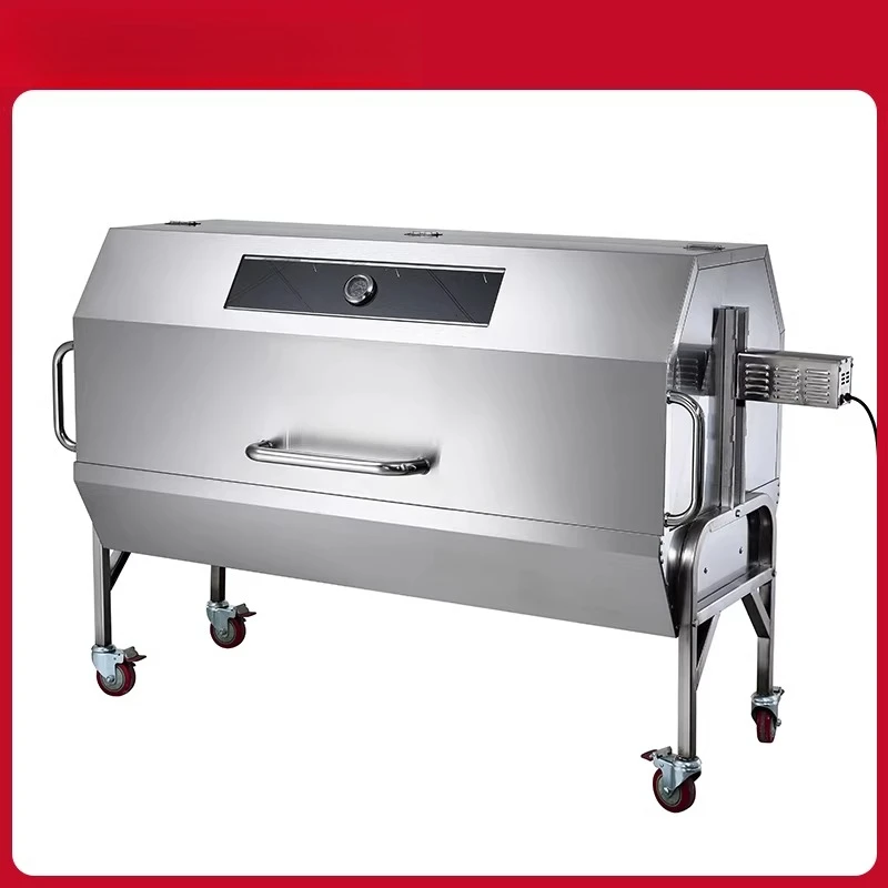 Outdoor gas Villa courtyard table Movable oversized automatic pig Household lamb grill
Outdoor gas Villa courtyard table Movable oversized automatic pig Household lamb grill