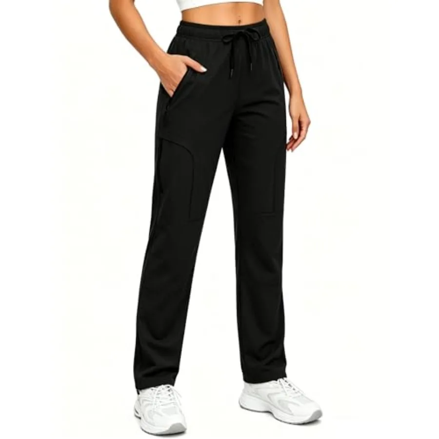 Lzzidou Women's UPF50 Hiking Cargo Pants, Water Resistant Quick Dry Stretch Pants with 5 Zip Pockets
Lzzidou Women's UPF50 Hiking Cargo Pants, Water Resistant Quick Dry Stretch Pants with 5 Zip Pockets